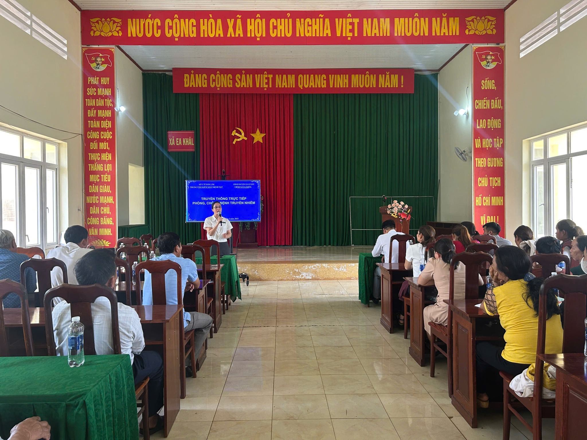 Trung tâm kiểm soát bệnh tật tỉnh Đắk Lắk: Tuyên truyền về phòng, chống bệnh truyền nhiễm